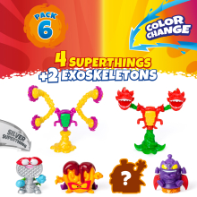                             SuperThing Figurka Mutant Battle 6 ks                        