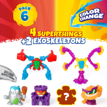                             SuperThing Figurka Mutant Battle 6 ks                        