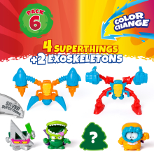                             SuperThing Figurka Mutant Battle 6 ks                        