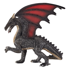                             Drak ocelový figurka                        