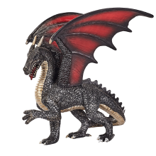                             Drak ocelový figurka                        