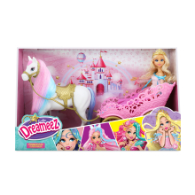                             Dreameez princezna s koníkem a kočárem                        