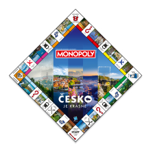                             Společenská hra Monopoly Česko je krásné                        