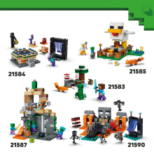                            LEGO® 21586 Minecraft® Bledá zahrada                        