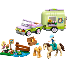                             LEGO® 42695 Friends Přívěs s koněm a hříbětem                        