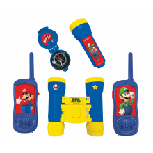                             Lexibook Super Mario set vysílačky, dalekohled, baterka, kompas                        