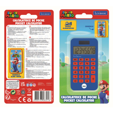                             Lexibook kapesní kalkulačka Super Mario                        