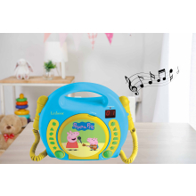                             Lexibook CD přehrávač Prasátko Peppa se 2 mikrofony                        