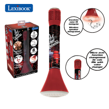                             Lexibook bezdrátový karaoke mikrofon The Voice s vestavěným reproduktorem a světelnými efekty                        