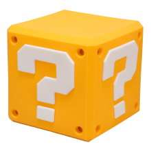                             Super Mario světlo SquishyGlo Question blok                        