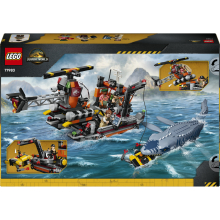                             LEGO® Jurassic World 77983 Útok dinosaura mosasaura na loď                        