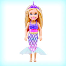                             Barbie Chelsea s oblečky herní set                        