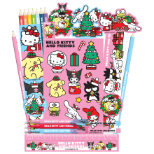                             Hello Kitty a přátelé adventní kalendář V2 (papírenský)                        