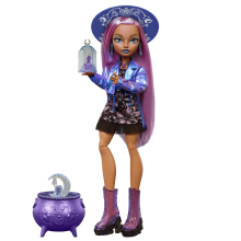                             Monster High Moonspell magic Layla Stone čarodějka panenka                        