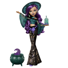                             Monster High Moonspell magic Willow Thorne čarodějka panenka                        