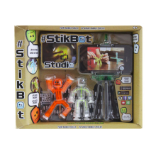                             StikBot sada 2 figurky a stativ                        