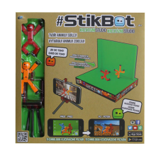                             StikBot studio-sada s klíčovacím pozadím                        
