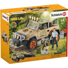                             schleich® Wild Life 42410 4 x 4 terénní auto s navijákem                        