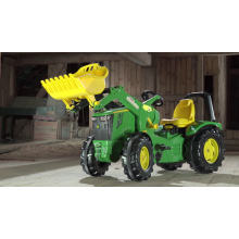                            Šlapací traktor X-Trac John Deere Premium s předním nakladač                        
