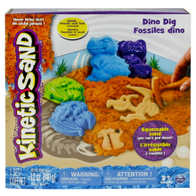                             Kinetic Sand Pes/Dino Tematická sada                        