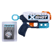                            X-SHOT - kickback pistole s 8 náboji                        