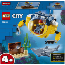                             LEGO® City 60263 Oceánská mini ponorka                        