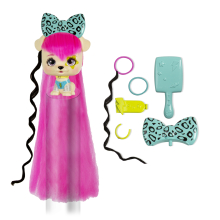 VIP Pets pejsek s doplňky, extra dlouhé vlasy