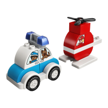                             LEGO® DUPLO 10957 Hasičský vrtulník a policejní auto                        