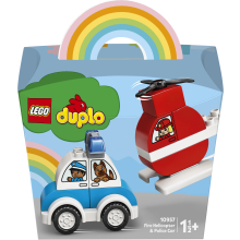                             LEGO® DUPLO 10957 Hasičský vrtulník a policejní auto                        