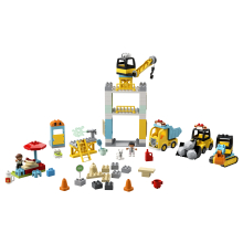                             LEGO® DUPLO 10933 Stavba s věžovým jeřábem                        