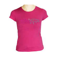                             Tričko Lollipopz s kamínkovou aplikací růžové, velikost 140 cm                        