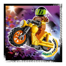                             LEGO® City 60297 Demoliční kaskadérská motorka                        