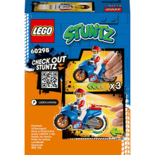                             LEGO® City 60298 Kaskadérská motorka s raketovým pohonem                        