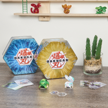                             Bakugan plechový box s exkluzivním Bakuganem s3                        