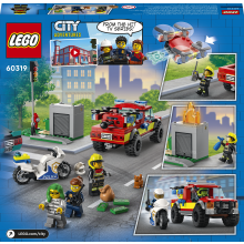                             LEGO® City 60319 Hasiči a policejní honička                        