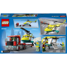                             LEGO® City 60343 Přeprava záchranářského vrtulníku                        