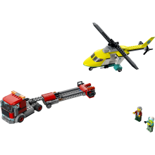                             LEGO® City 60343 Přeprava záchranářského vrtulníku                        