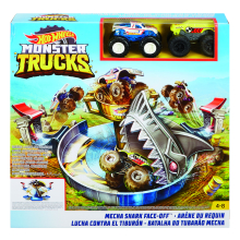                             Hot Wheels Monster trucks žraločí útok                        