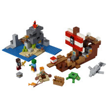                             LEGO® Minecraft 21152 Dobrodružství pirátské lodi                        