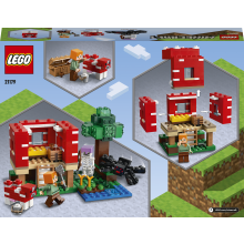                             LEGO® Minecraft® 21179 Houbový domek                        