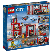                             LEGO® City 60215 Hasičská stanice                        