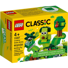                             LEGO® Classic 11007 Zelené kreativní kostičky                        