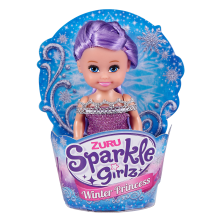                             Princezna zimní Sparkle Girlz malá v kornoutku                        