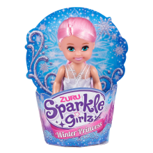                             Princezna zimní Sparkle Girlz malá v kornoutku                        