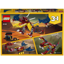                             LEGO® Creator 31102 Ohnivý drak                        