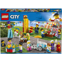                             LEGO® City 60234 Town Sada postav – Zábavná pouť                        