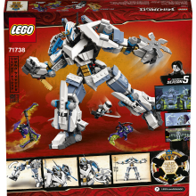                             LEGO® Ninjago 71738 Zane a bitva s titánskými roboty                        
