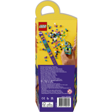                             LEGO® DOTS 41945 Neonový tygr – náramek &amp; ozdoba na tašku                        
