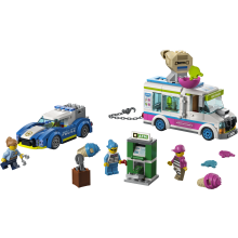                             LEGO® City 60314 Policejní honička se zmrzlinářským vozem                        