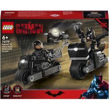                             LEGO® DC 76179 Honička na motorce Batmana a Seliny Kyle                        